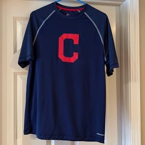 Majestic Cleveland Guardians short sleeve shirt.